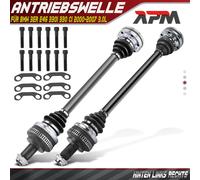 2x Semiasse Posteriore L+R Con ABS Anello Cambio Automatico per BMW 3er E46