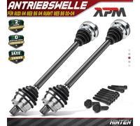 2x Semiasse Posteriore Sinistro Destra Con Anello ABS per Audi A4 8E2 B6 Avant