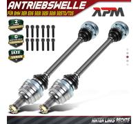 2x Semiasse Posteriore Sinistro Destra Con Anello ABS per BMW 3er E36 323i 325i