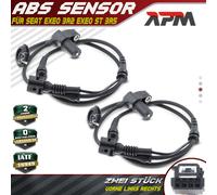 2x Sensore ABS Contagiri Anteriore Sinistra Destra per Seat Exeo 3R2 Pezzi 3R5