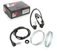 2x Sensore ABS E Anello ABS Set Asse Ant. Regolatore Velocità per Audi A4 B5