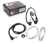 2x Sensore ABS E Anello ABS Set Asse Ant. Regolatore Velocità per VW Passat 3B