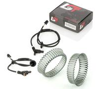 2x Sensore ABS E Anello ABS Set Asse Regolatore Velocità per Seat Cordoba Ibiza