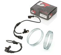 2x Sensore ABS E Anello Set Anteriore di Velocità 48 Foro per VW Sharan Da 01