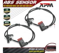 2x Sensore ABS Sensore Posteriore per Mercedes C218 X218 W212 S212 2009-17