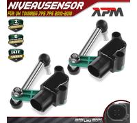 2x Sensore Altezza Regolazione Livello Posteriore SX e Destra per VW Touareg 7P5
