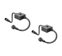 2x sensore crepuscolare per esterni IP44 sistema a innesto NEMO sensore di