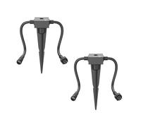 2x sensore crepuscolare per esterni IP44 sistema a innesto NEMO sensore di