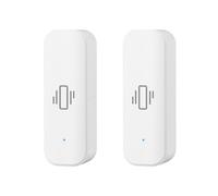 2X Sensore di Vibrazione Intelligente Tuya ZigBee Sensore Tuya Monitor Controllo App Sicurezza Protezione Sensore Zigbee Allarme Shock di Movimento