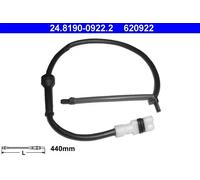 2x Sensore usura pastiglie Freno a disco 24.8190-0922.2 ATE per PORSCHE CAYMAN