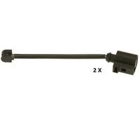 2x Sensore usura pastiglie Freno a disco GIC325 TRW per VW PORSCHE