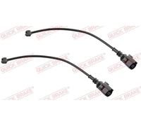 2x Sensore usura pastiglie WS 0230 A QUICK BRAKE per VW PORSCHE AUDI