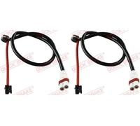 2x Sensore usura pastiglie WS 0338 A QUICK BRAKE per PORSCHE 911 911 Cabriolet