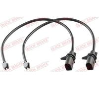 2x Sensore usura pastiglie WS 0372 A QUICK BRAKE per PORSCHE MACAN