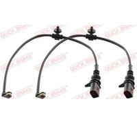2x Sensore usura pastiglie WS 0415 A QUICK BRAKE per AUDI BENTLEY