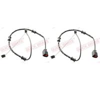 2x Sensore usura pastiglie WS 0448 A QUICK BRAKE per JAGUAR F-TYPE Cabriolet