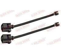 2x Sensore usura pastiglie WS 0477 A QUICK BRAKE per PORSCHE CAYENNE