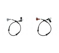 2x Sensori velocità ruota ABS NTY S+D per NISSAN X-TRAIL I