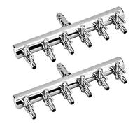 2X Separatore di Flusso D'aria 'acquario Serbatoio di Pesce Valvola di Cont9042