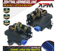 2x Serratura Anteriore Sinistra Destra per VW Golf 5 6 Touran Jetta Seat Skoda