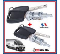 Cilindro Serratura Porta Con Chiave per Fiat Ducato Jumper Boxer 735423244
