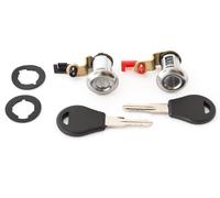 2x SERRATURA CILINDRETTO CHIAVI ANTERIORE SX DX per Nissan Terrano 1986-1995