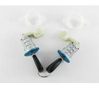 2x SERRATURA CILINDRETTO DESTRA DX SINISTRA SX RENAULT MEGANE I (1996-2002) SET