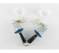 2x SERRATURA CILINDRETTO DESTRA DX SINISTRA SX RENAULT THALIA I (1998-2005) SET