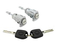 2x SERRATURA CILINDRETTO SET + 2x CHIAVI per VW BORA GOLF 4 IV LUPO POLO 4 IV