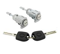 2x SERRATURA CILINDRETTO SET 2x CHIAVI per VW BORA GOLF 4 IV LUPO POLO 4 IV