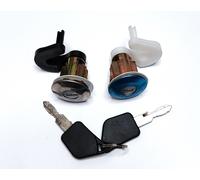 2x SERRATURA PORTA ANTERIORE SX DX SET + CHIAVI per Peugeot 306