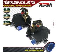 2x Serratura Portiera Chiusura Servomotore Posteriore Sinistra Dx per Audi A8 4E
