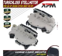 2x Serratura Servomotore Anteriore Sinistro Destro per VW Up Skoda Citigo Seat