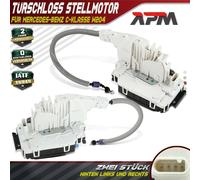 2x Serratura Servomotore L Posteriore + R 4-Polig per Mercedes Benz Classe C
