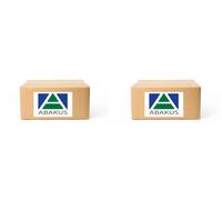 2x Serrature porte ABAKUS Davanti S+D per AUDI A4 B6, A6 C5