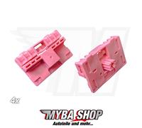 2x Set Alzacristalli Kit di Riparazione Clip Audi A3 A6 Frontale Dx & SX # Nuovo
