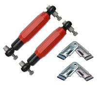 2x Set Ammortizzatori Ruota Rosso con Supporto 2000 3500kg Trailer Asse per Alko