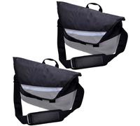 2x Set Borsa Portapacchi Scompartimento PC Borsa-Bicicletta Seiten-Taschen