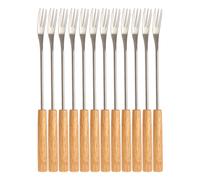 2X(Set di 12 Forchette per Fonduta, Set per Grigliare, Pestello per Cocktai4529