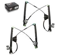 2X Set Di Alzavetri Manuali Anteriori Sinistro E Destro Per VW POLO 6KV2 6KV5