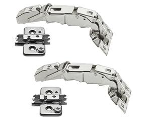 2X Set Di Cerniere Blum Angolo 155° Cerniera A Nullo 71T7550 Molla