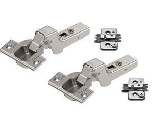2X Set Di Cerniere Blum Per Montaggio Interno 110° Cerniera 71T3750 Con Molla