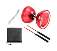 2X(Set di Cinese Diabolo A LED con Luci Colorate, 2 Bastoncini, Corda e Bo6836