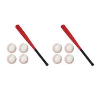 2X Set di e Palline da Baseball per Bambini Gioco di Baseball In Plas2251