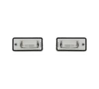 2X Set Di Luci Di Targa Sinistra E Destra Compatibile Con Audi A3 8P 05/03-08/12