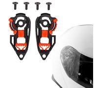 2x set di piastre di base per ingranaggi e protezioni per visiera del casco,