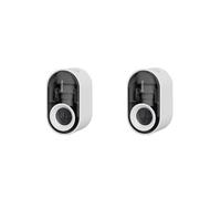 2X Set di Spremiagrumi Automatico per Dentifricio, Spazzolino Elettrico per Disinfezione A Raggi Ultravioletti, Bianca Senza Perforazione Montato A