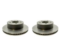 2X Set Dischi Frontale Jeep Grand Cherokee 1992-1998 280X24.5 Altezza 81,5MM