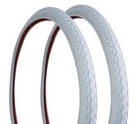 2x Set Gomma Bicicletta Grigio 28 " 28 x 1,5 Pollici Etrto 40-622 Fahrrad-Decke