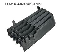 2x/set Griglia Inserto Paraurti Anteriore Inferiore Nera, per Toyota Prius 2004-